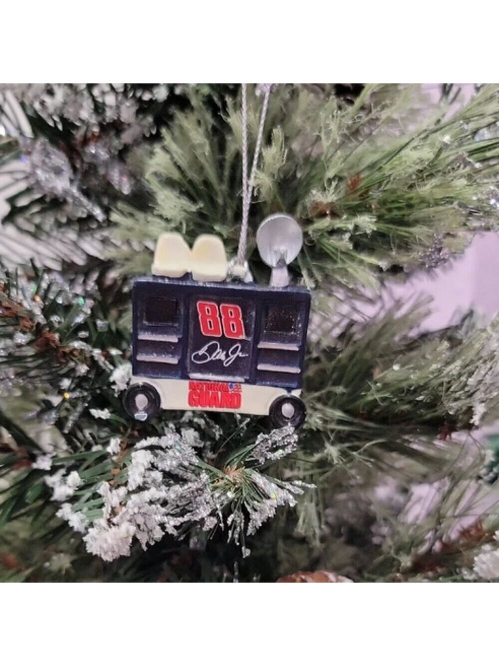 Dale Earnhardt Jr #88 NATIONAL GUARD Christmas Tree ornament Nascar